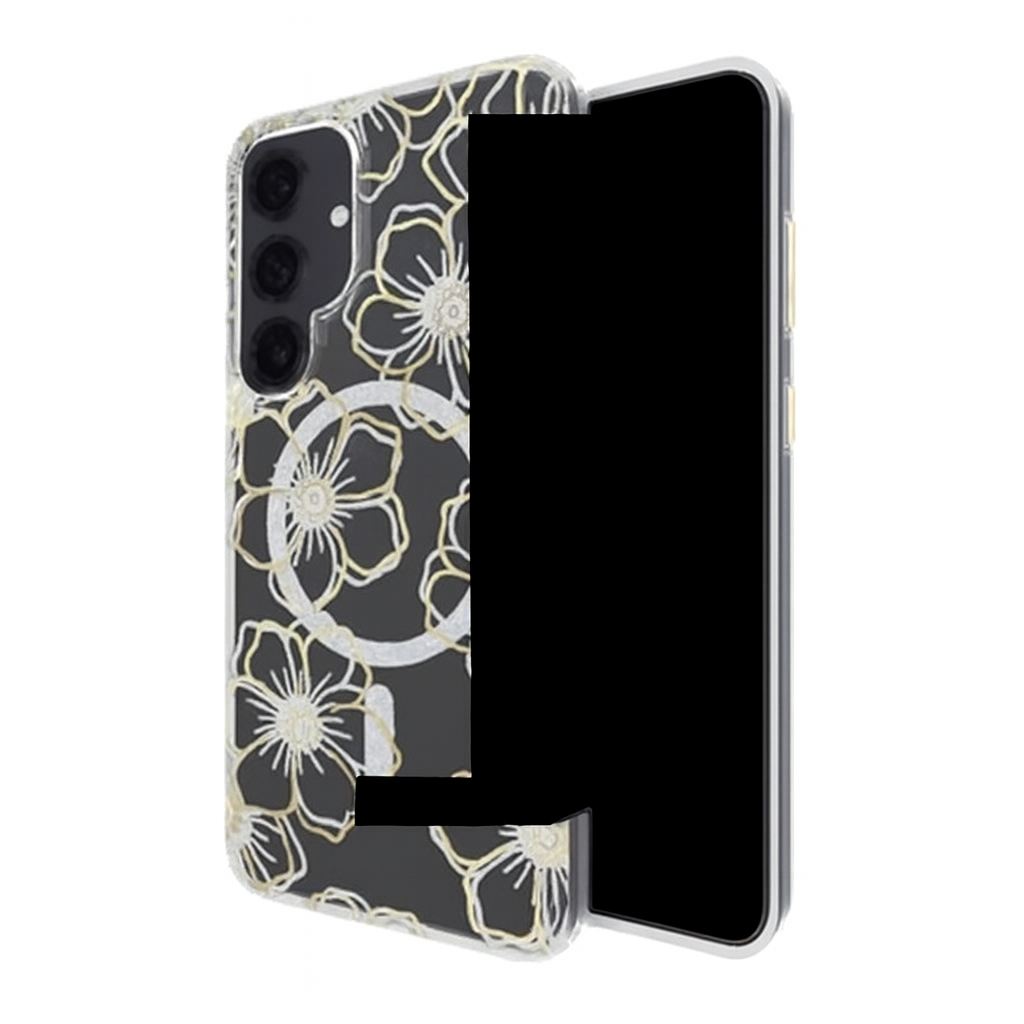 Floral Gems Case for Samsung Galaxy S25 Plus