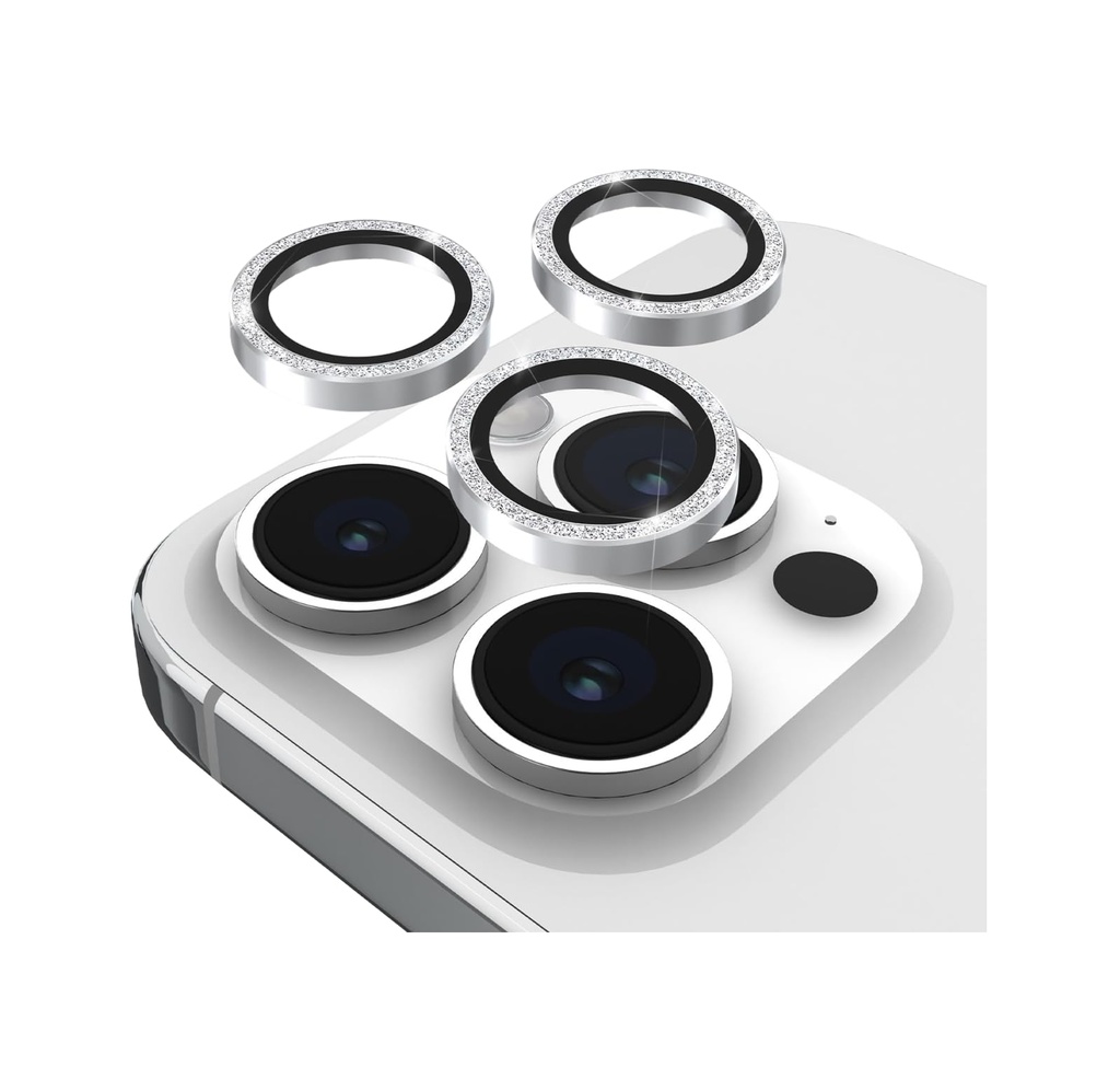 Twinkle Aluminum Ring Lens Protector For Iphone 15 Pro / 15 Pro Max