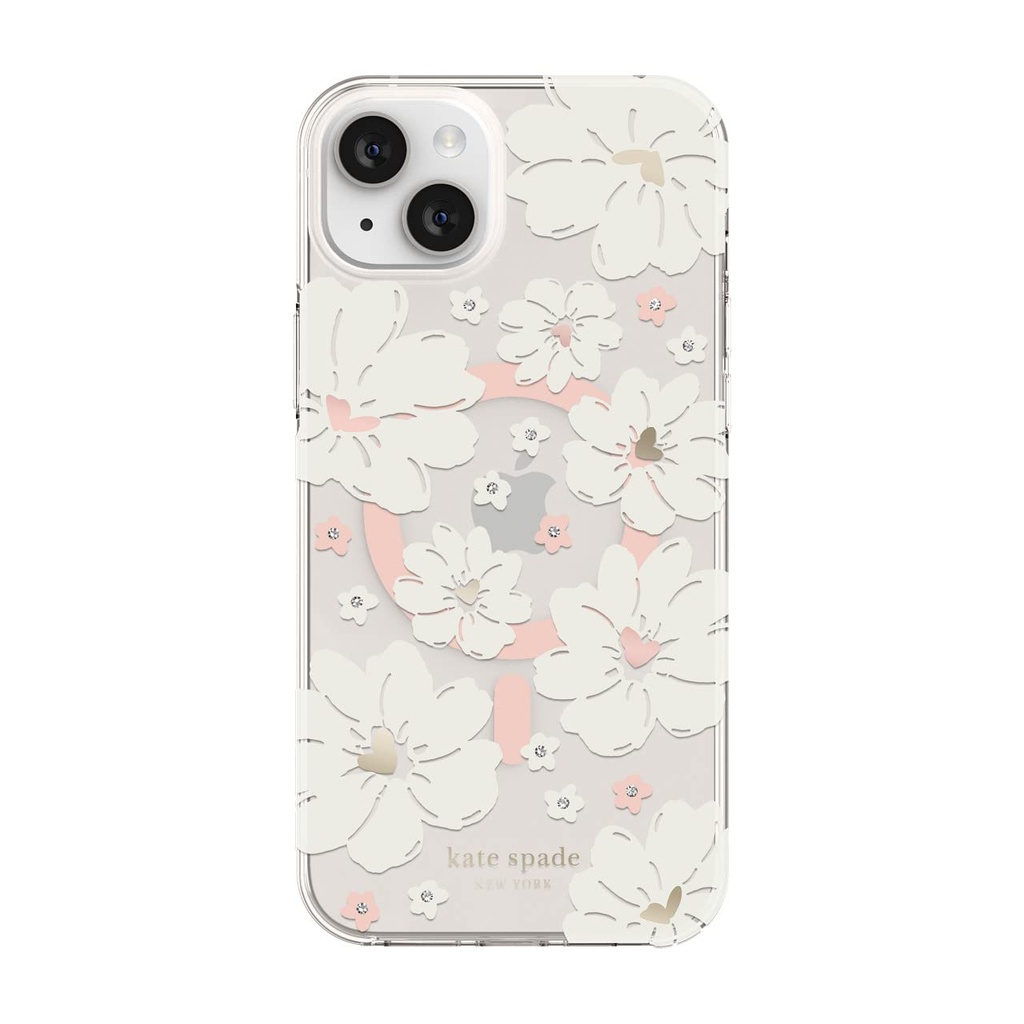 Kate Spade Hardshell Case For Magsafe For Apple Iphone 14 Plus - Classic Peony
