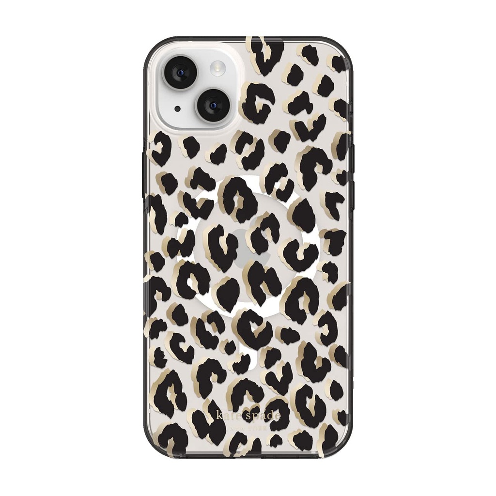 Kate Spade New York Protective Hardshell Case For Iphone 14 Plus - City Leopard