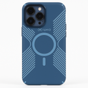 Speck Candyshell Grip With Magsafe Case For Iphone 15 Pro Max - Mystery Blue/Faded Denim