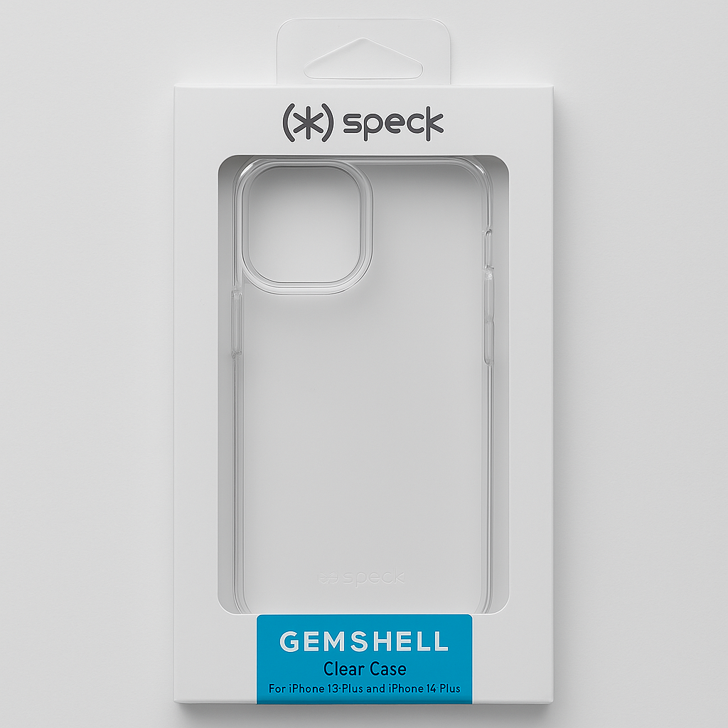 Speck Gemshell Clear Case For Iphone 15 Plus And Iphone 14 Plus