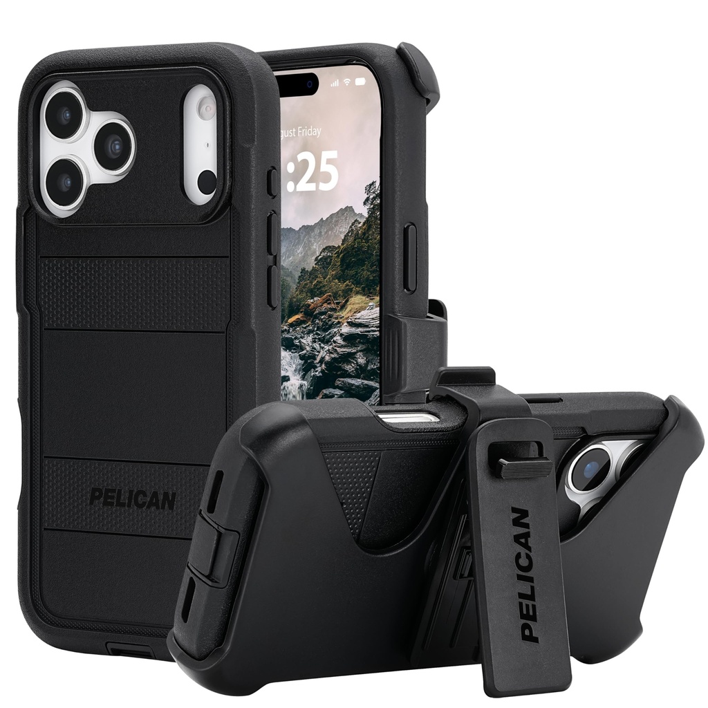 Pelican Voyager Black Magsafe Case For Iphone 17 Pro Max