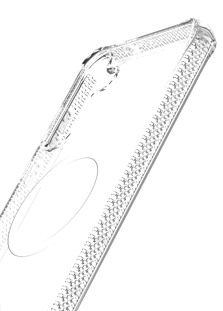 Itskins Hybrid_R Clear Magsafe Case For Samsung Galaxy S25 Plus
