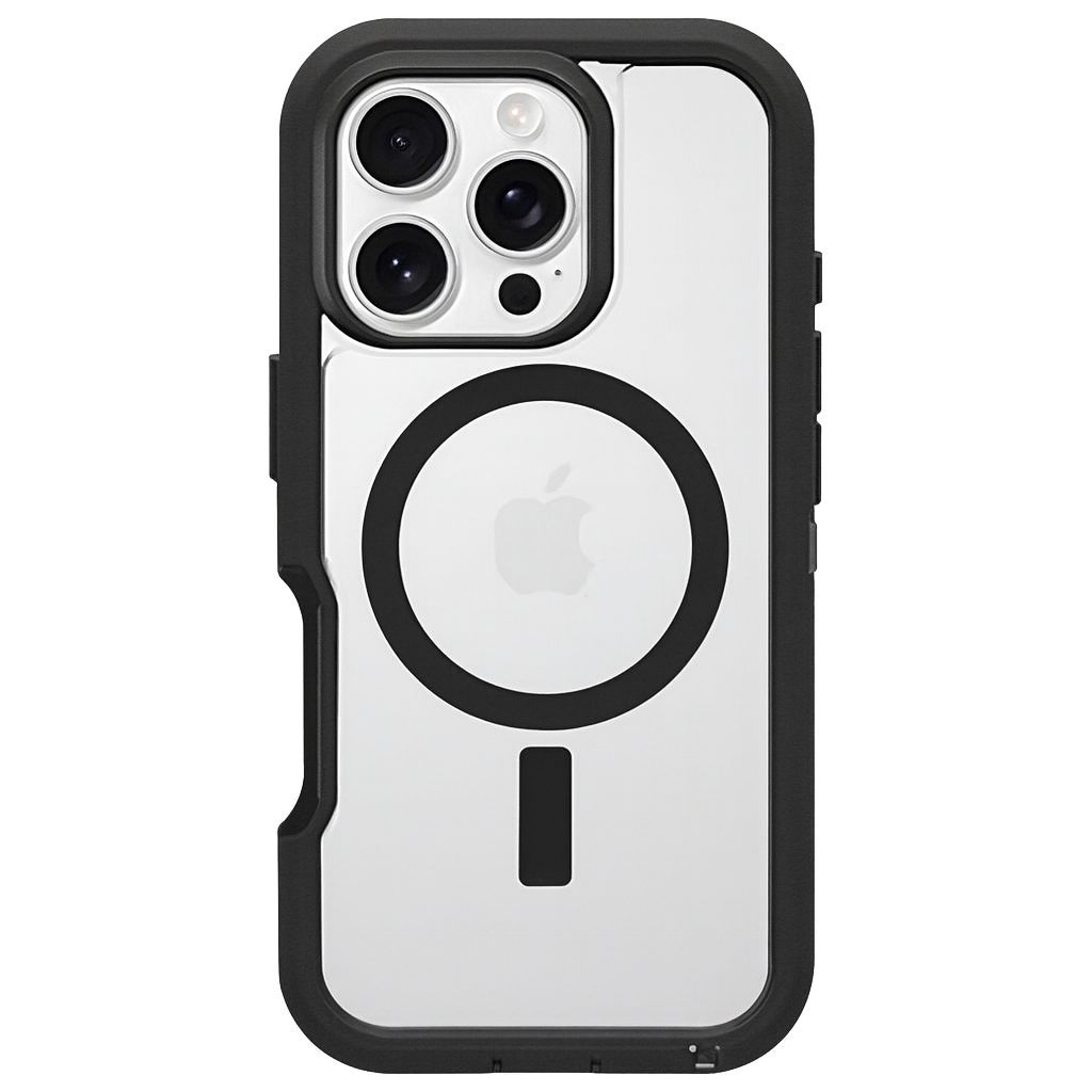 Otterbox Defender Pro Xt Clear Magsafe Case For Apple Iphone 16 Pro - Dark Side