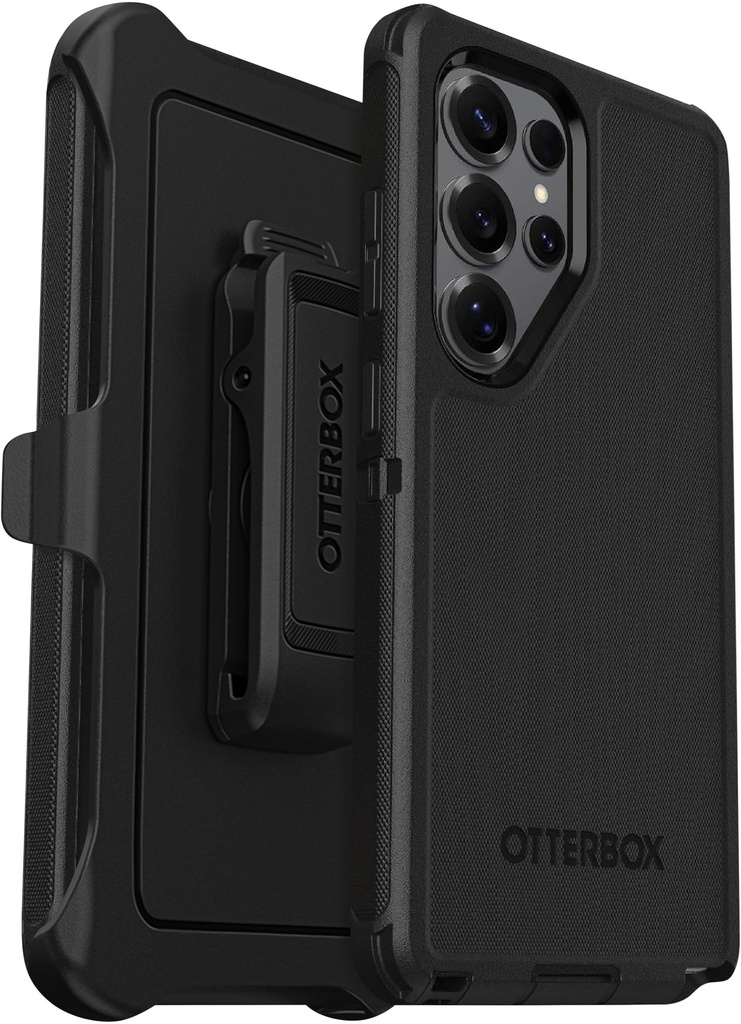 Otterbox Defender Pro Case, Black For Samsung Galaxy S25 Ultra