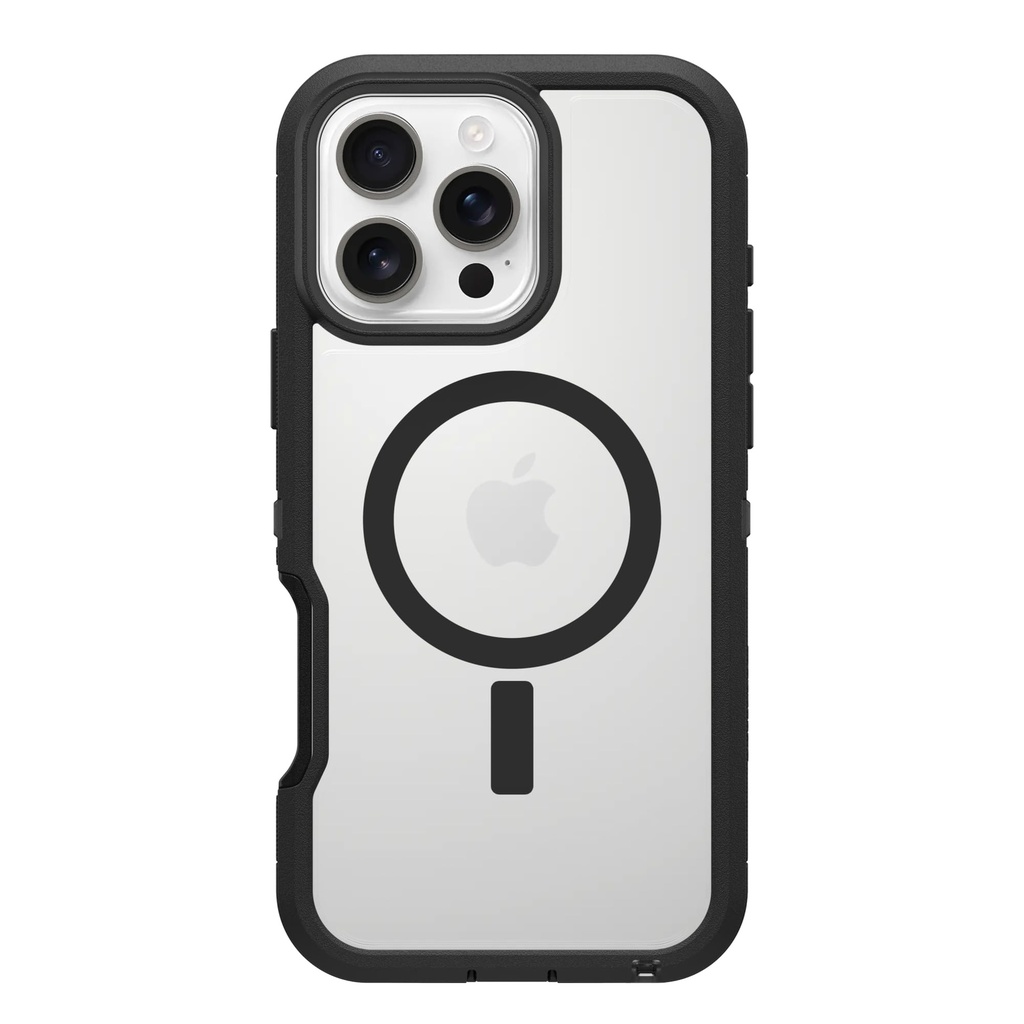 Otterbox Defender Pro Xt Clear Magsafe Case For Apple Iphone 16 Pro Max - Dark Side
