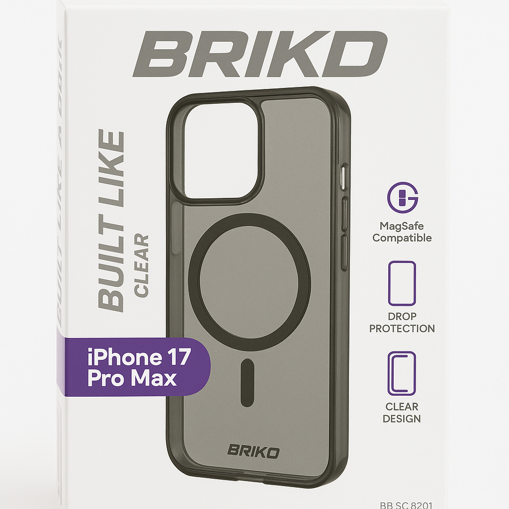Brikd Samsung S25 Se - Smoke Clear Case