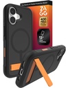 Zagg Sedona Snap Case With Kickstand For Iphone 17, Flood Black