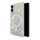 Case-Mate Floral Gems Phone Case With Magnet For Samsung Galaxy S25 Edge - Gold