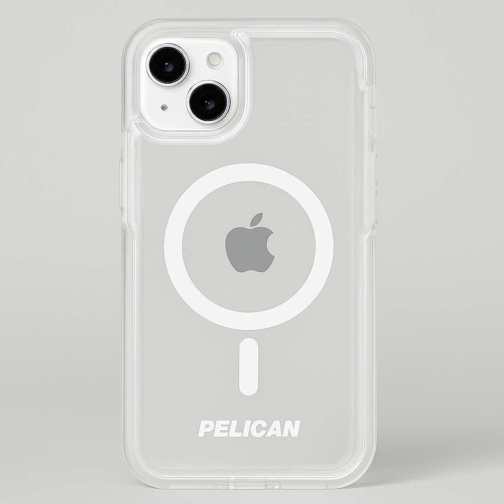 Pelican Voyager Magsafe Transparent Clear Phone Case For Apple Iphone 15 Plus