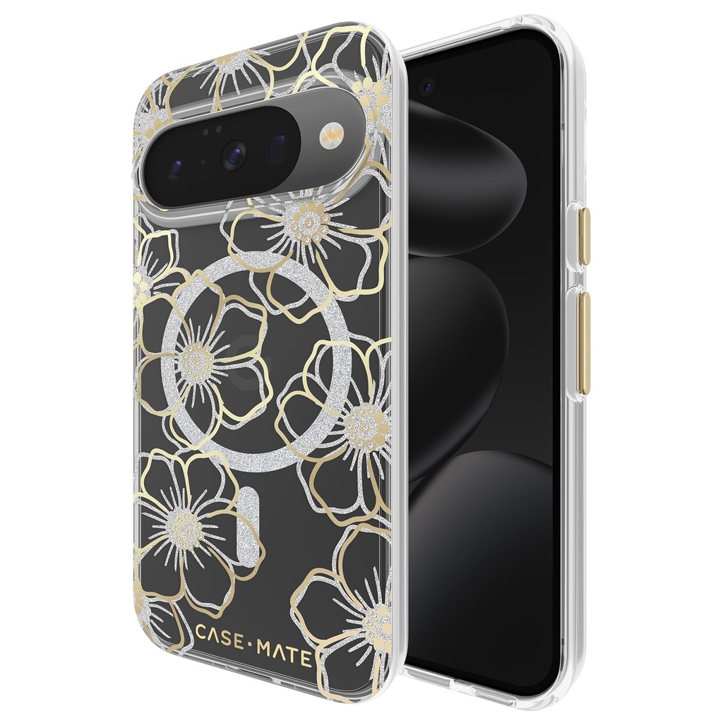 Floral Gems With Magnet For Pixel 10 / Pixel 10 Pro