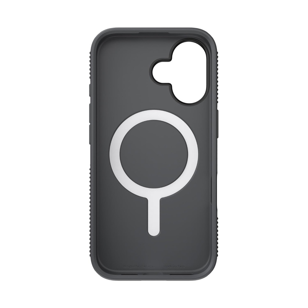 Candyshell Grip Magsafe Apple Iphone 16 Case - Black/Slate Grey