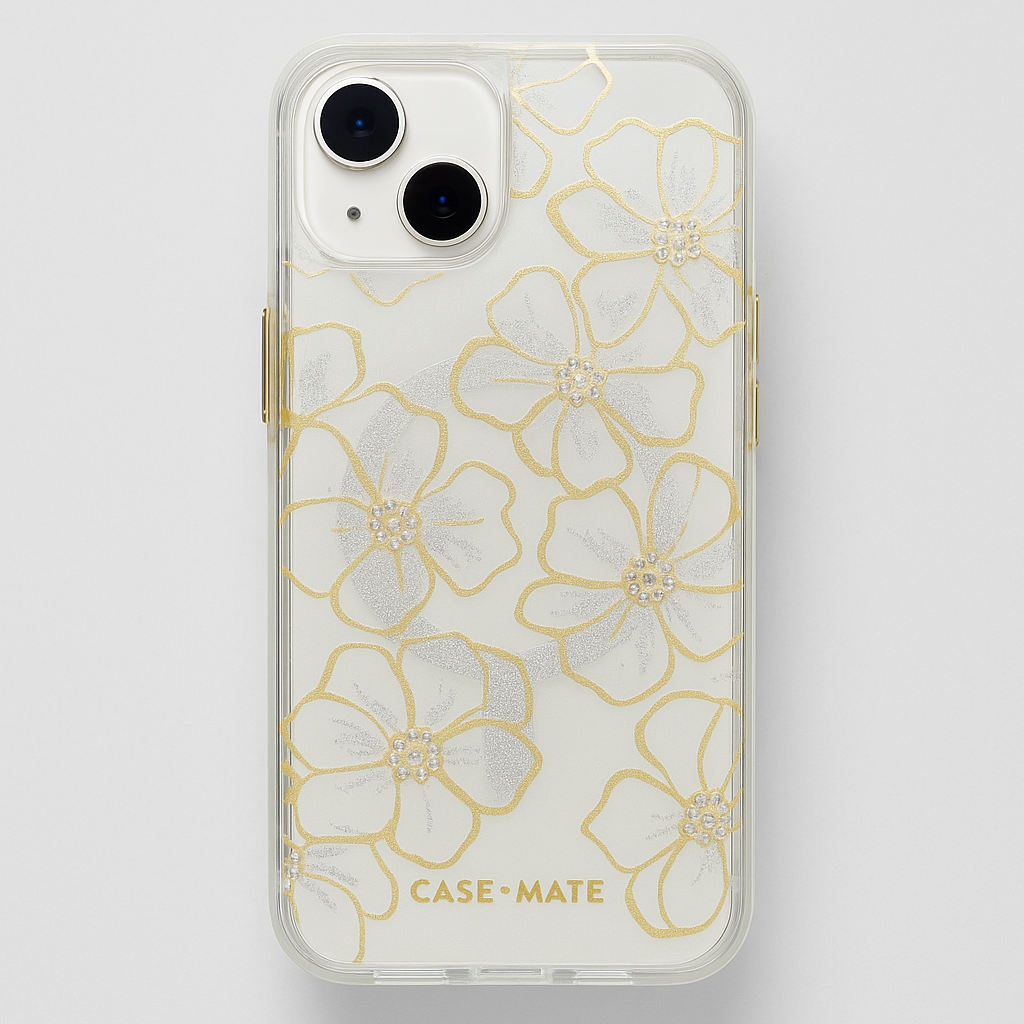 Case-Mate Floral Gems MagSafe Case for iPhone 15 Plus