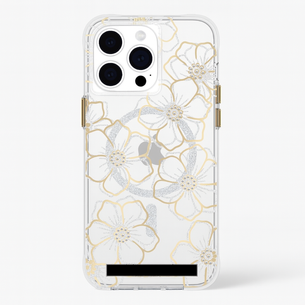 [CM.A.C.3098] Case-Mate Floral Gems Magsafe Case For Iphone 15 Pro Max