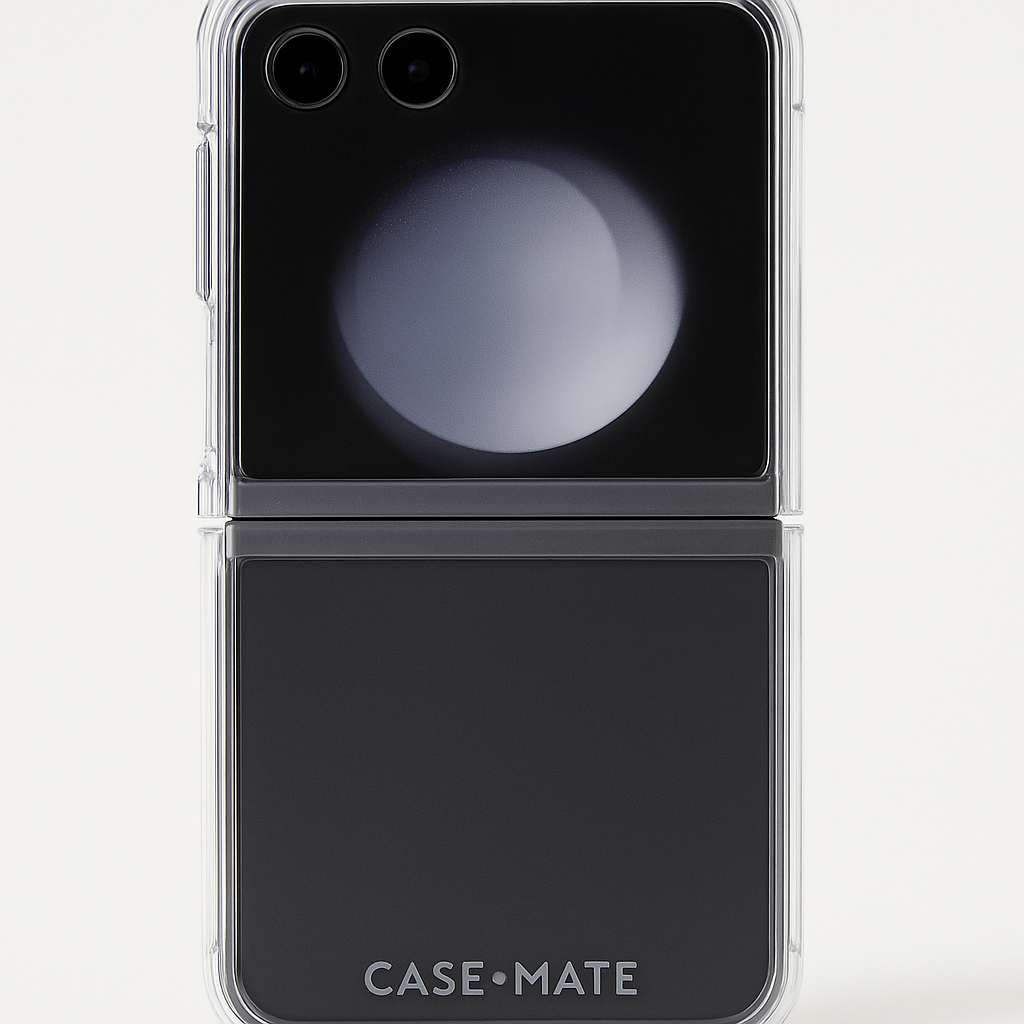 Case-Mate Tough Clear Plus Antimicrobial Case For Samsung Galaxy Z Flip5
