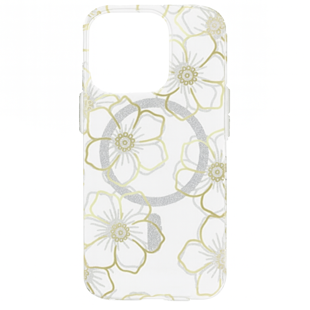 [CM.A.C.4006] Floral Gems MagSafe Case for iPhone 16 Pro
