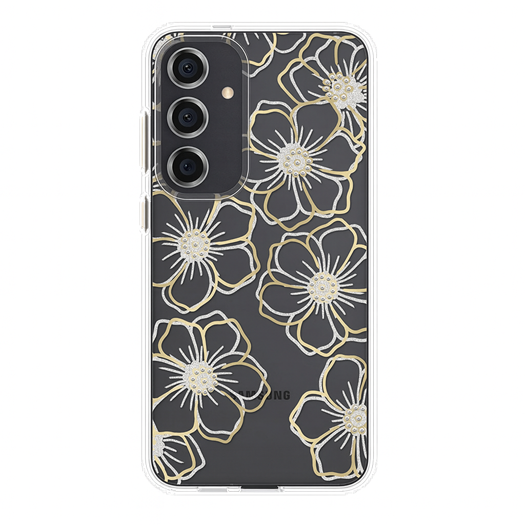 [CM.S.C.3300] Case-Mate Floral Gems Clear Case for Samsung Galaxy S24 Plus