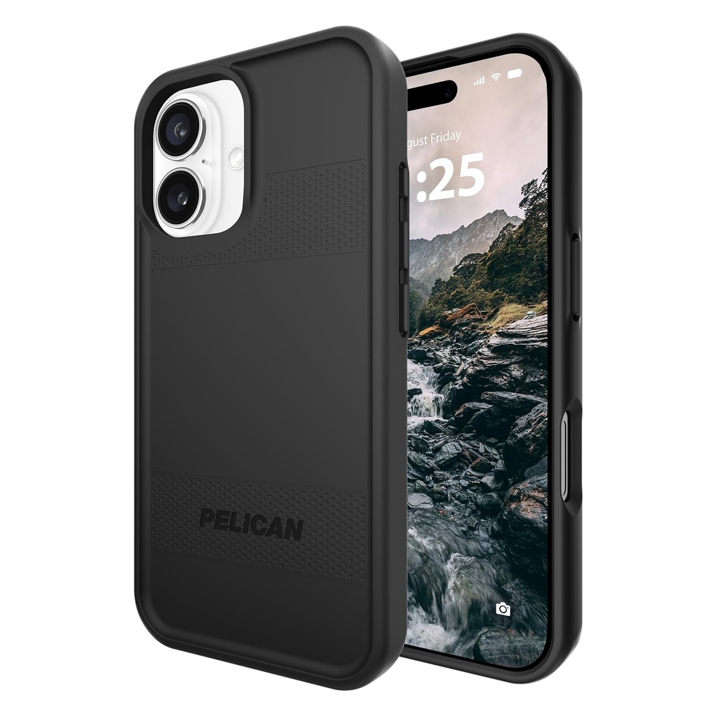 Pelican Protector Magsafe Phone Case For Iphone 16 - Black