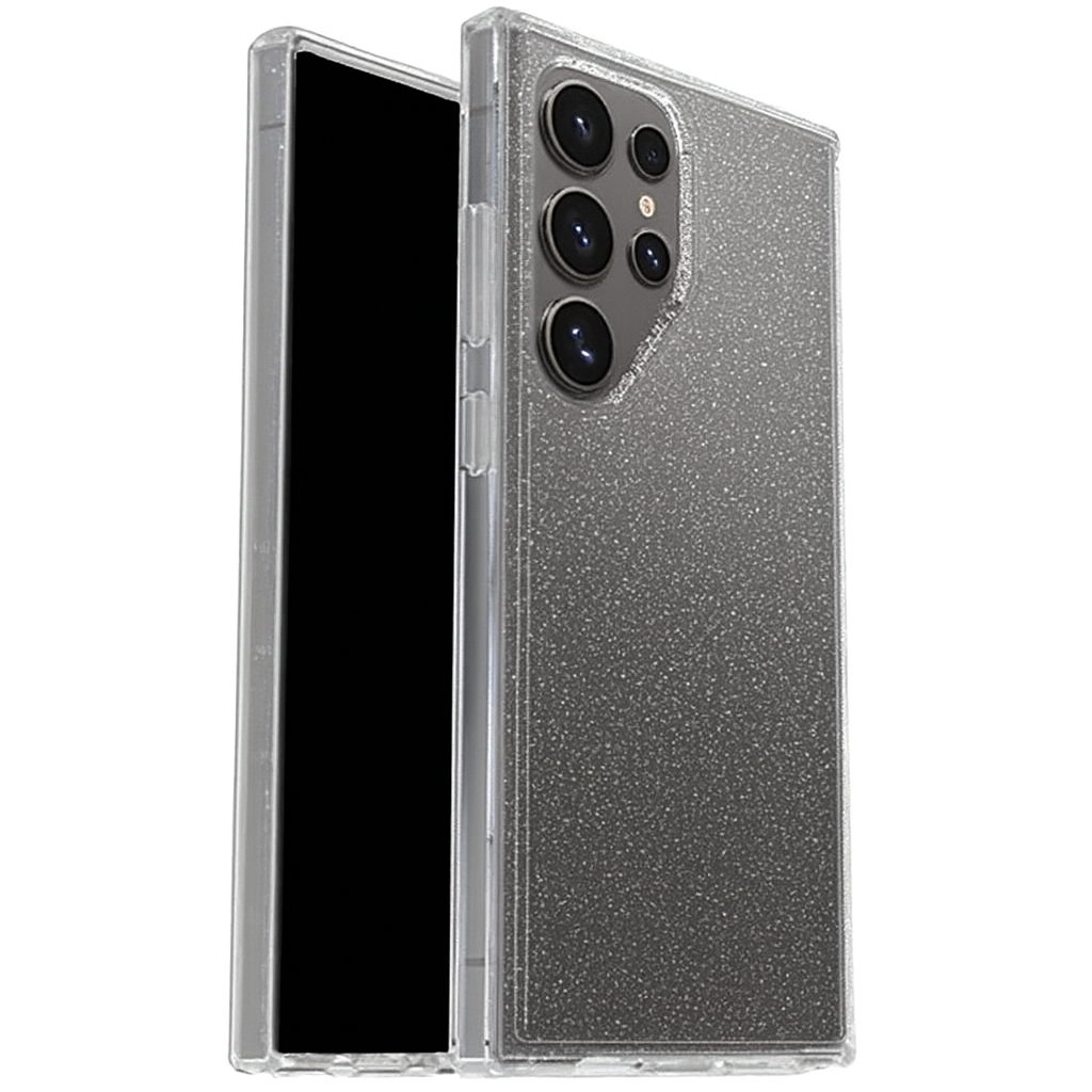 Otterbox Symmetry Fitted Hard Shell Case For Galaxy S24 Ultra - Silver Glitter