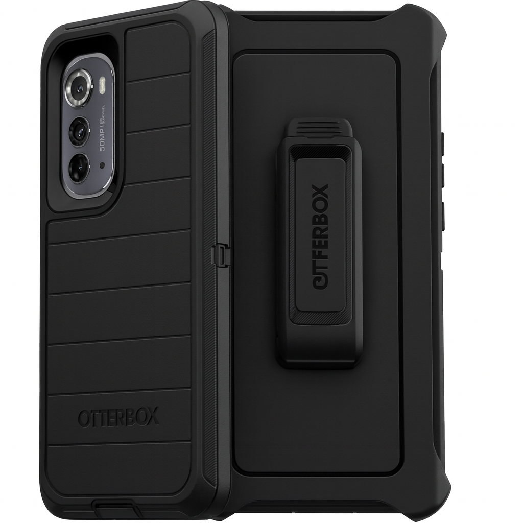 Otterbox Defender Pro Case For Motorola Moto Edge (2022) - Black
