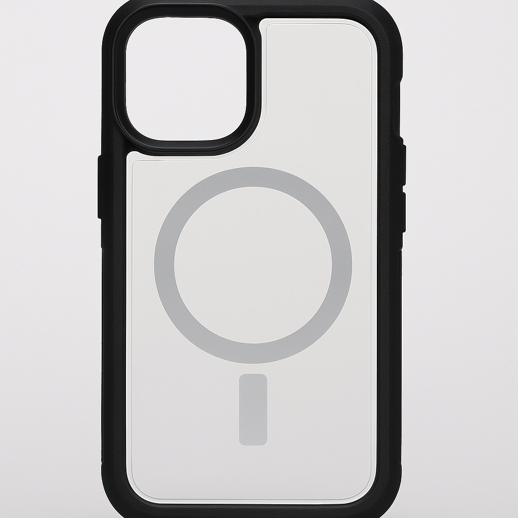 Otterbox Defender Series Pro Xt Clear Case For Apple Iphone 14 And Iphone 13 - Black Crystal