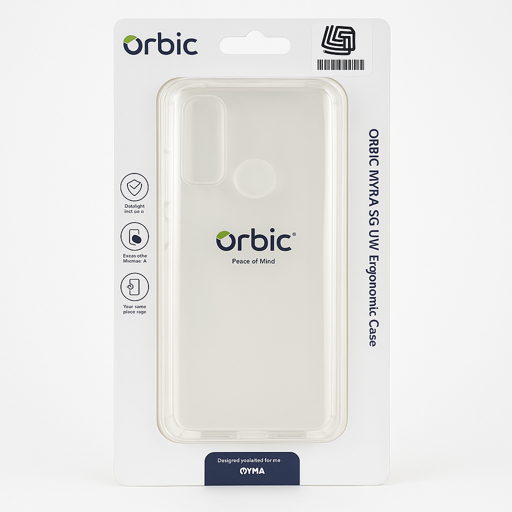 Orbic Myra Ergonomic Case - Clear