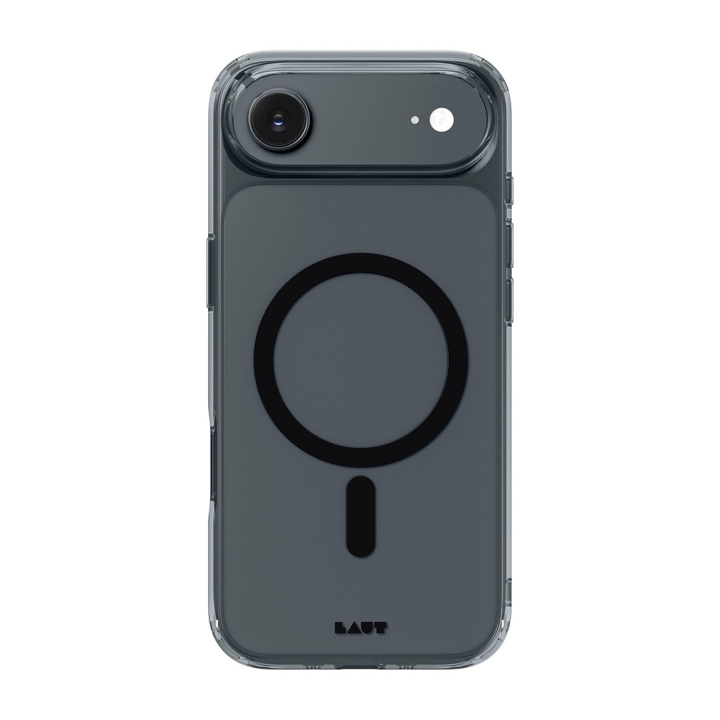 LAUT Crystal Fluro Case for iPhone 17 Air - Clear Black