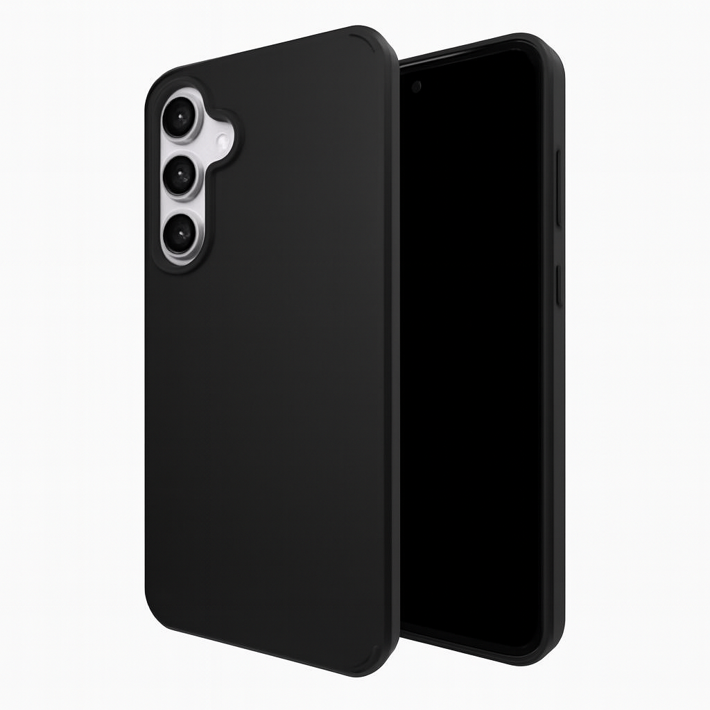 [CM.S.C.9086] Tough Black Magsafe Phone Case For Galaxy S24 Fe