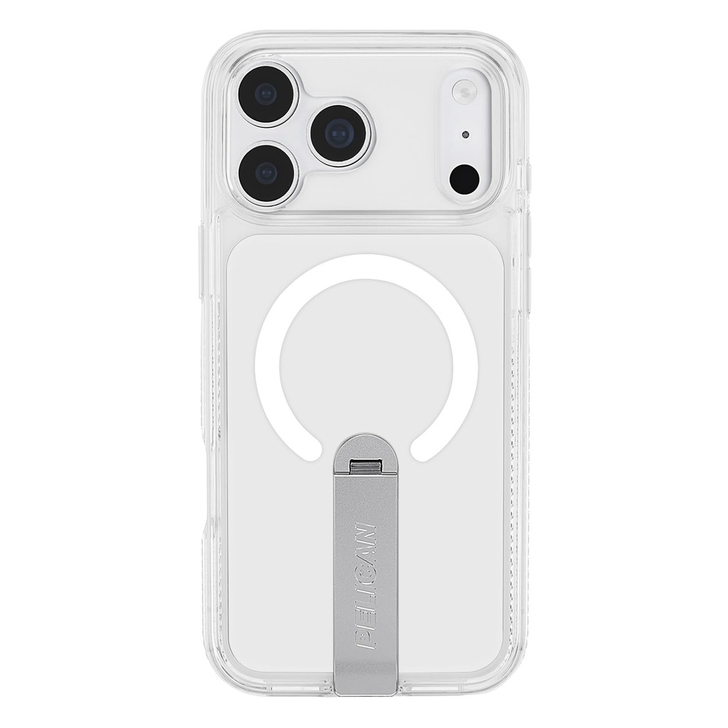 iPhone 18 Pro Max / iPhone 17 Pro Max Pelican Protector - Clear w/ MagSafe w/ Stand