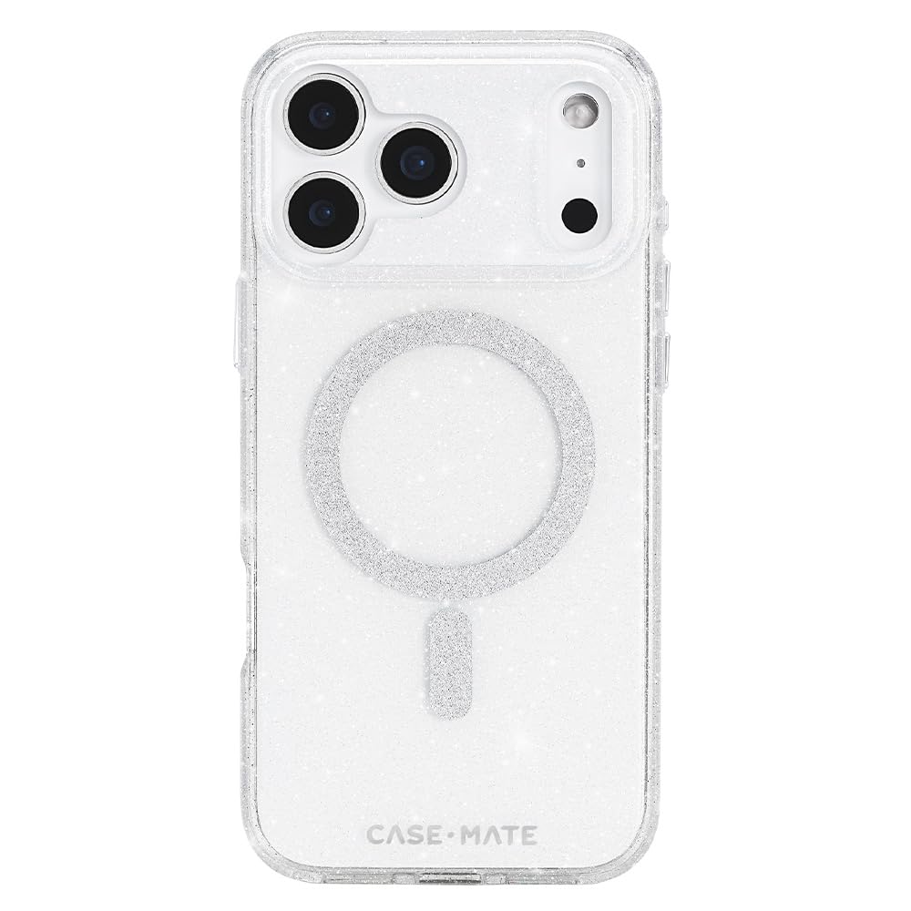 iPhone 18 Pro Max  / iPhone 17 Pro Max Case-Mate Twinkle - Twilight Silver w/ MagSafe