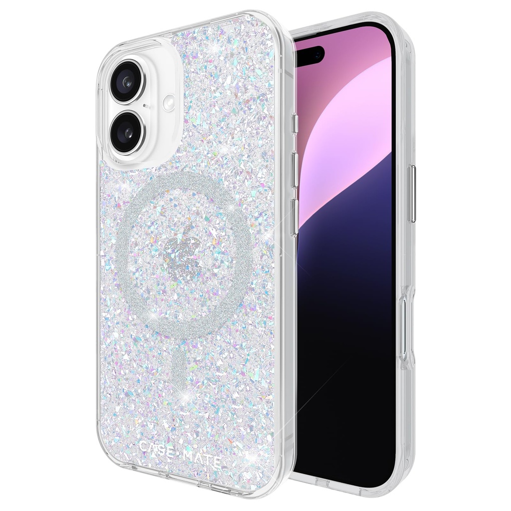 Case-Mate Twinkle Magsafe Phone Case For Apple Iphone 16 - Multi