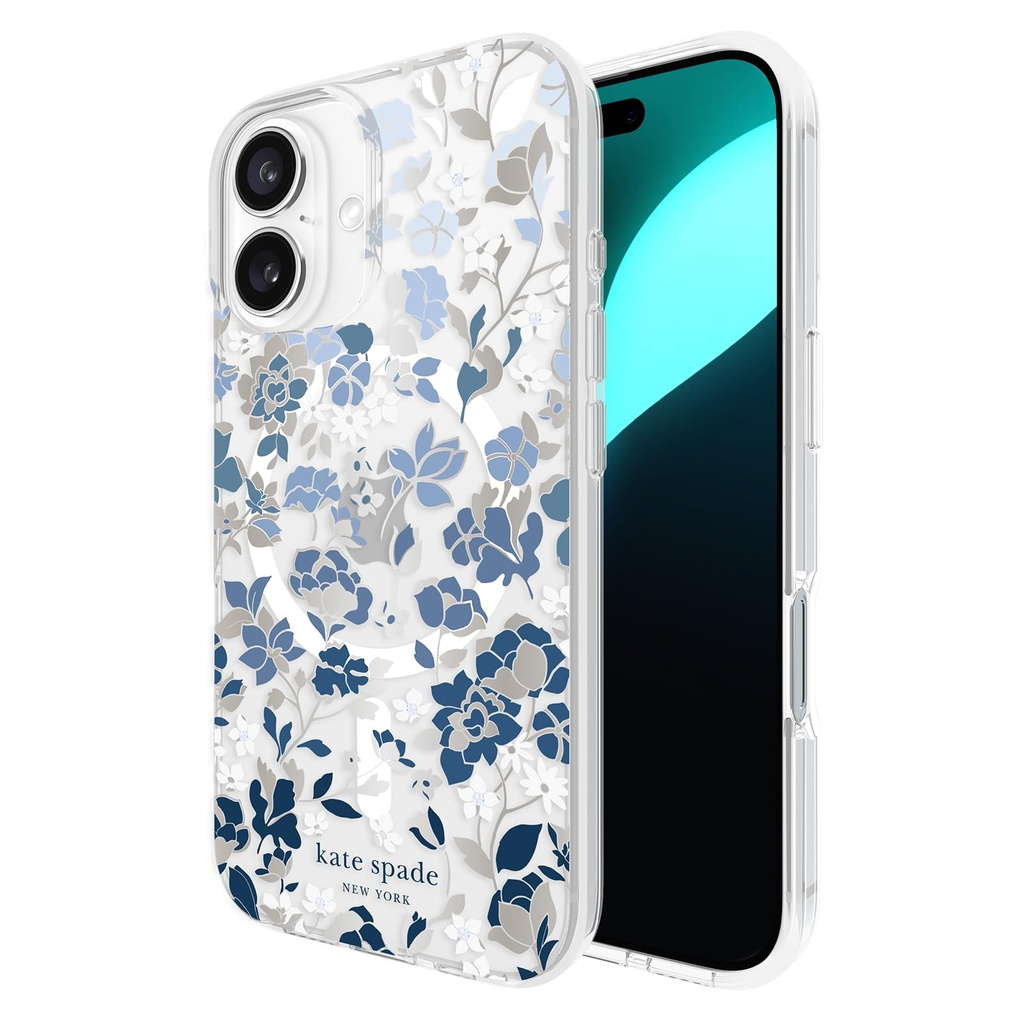 Kate Spade New York Flowerbed Blue Magsafe Iphone 16 Case
