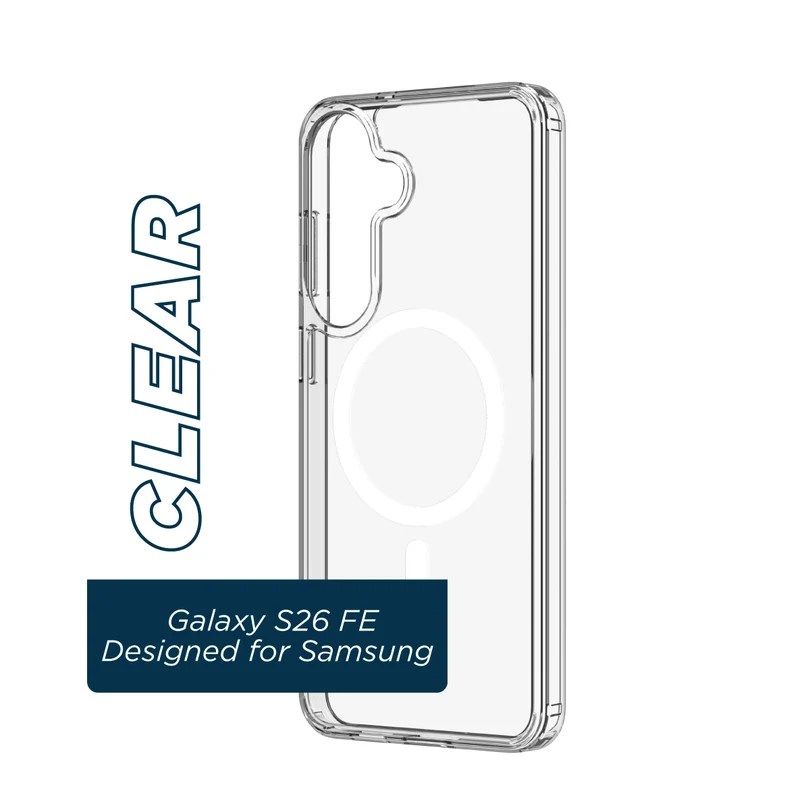 Samsung Galaxy S26 FE Simple Case - Clear