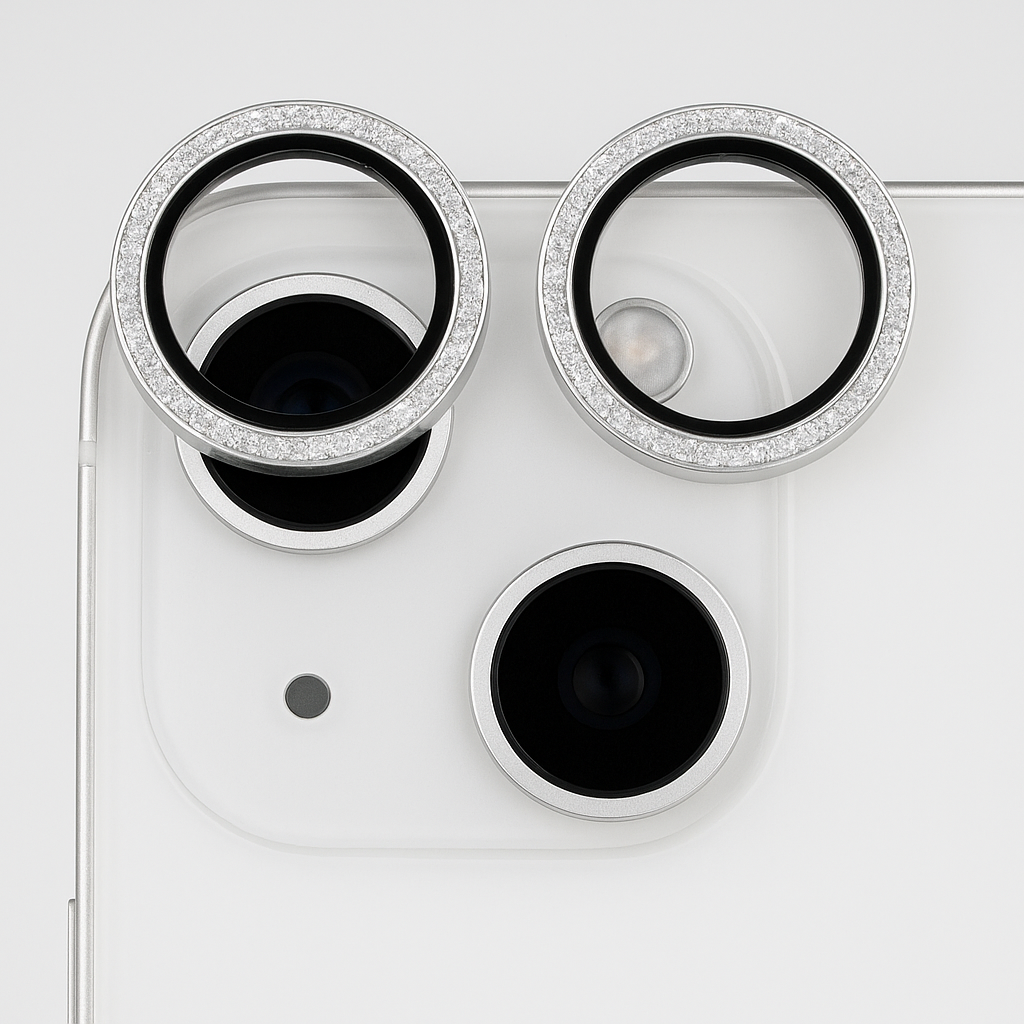 Case-Mate Twinkle Aluminium/Glass Camera Lens Protector For Iphone 15/15 Plus